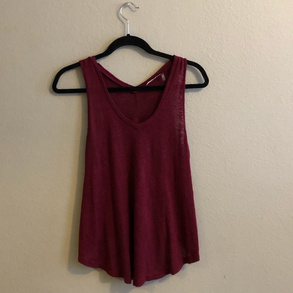 Burgundy Tank